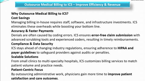 Outsource Medical Billing to ICS – Improve Efficiency & Revenue