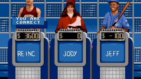 Mega Drive Longplay 580 Jeopardy - Sports Edition