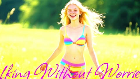 POP MUSIC. Song Walking Without Worries.