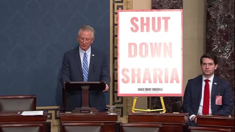 Senator Tuberville Calls for Shutting Down Sharia in the U.S. _ Millions of Islamists on Food Stamps