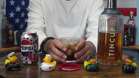Ernest Grieco Sr - Tin Cup American Whiskey & Pepsi Wild Cherry & Cream Soda