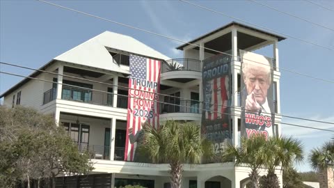 Viral 30A Trump banner homeowner wins lawsuit against Walton County