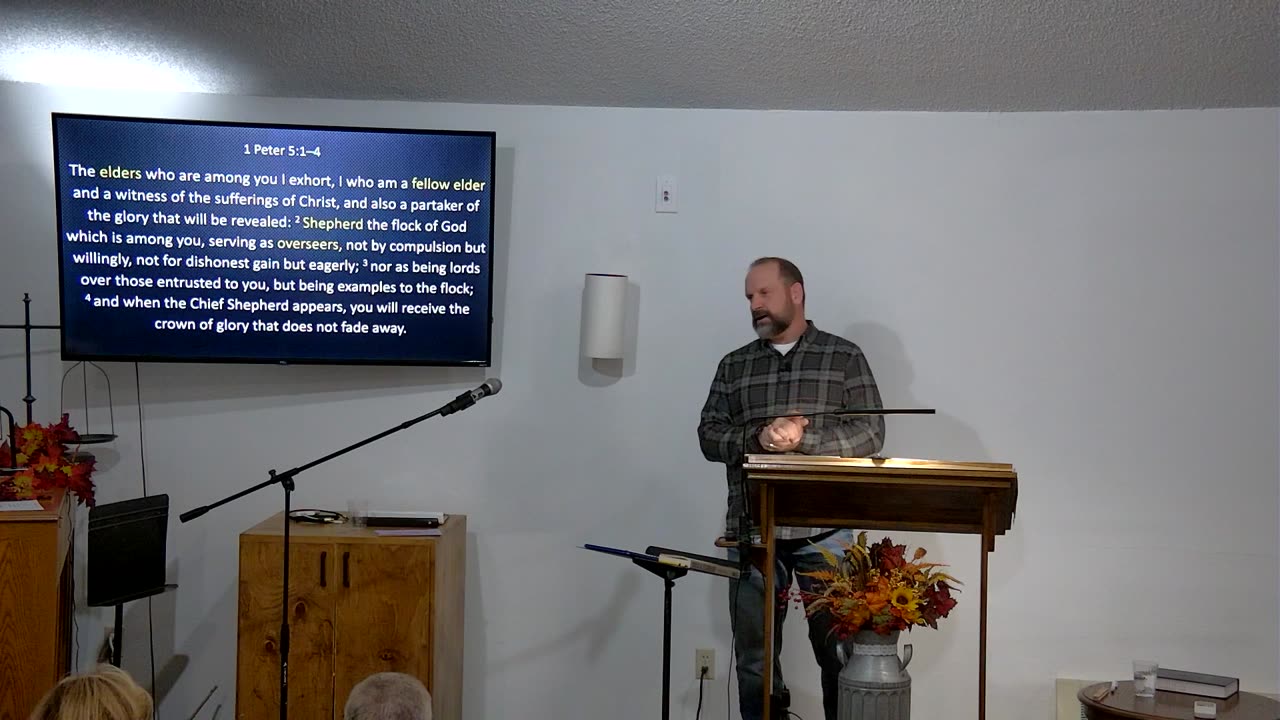 Introduction to Biblical Eldership, Part 2 - 1 Peter 5:1-4