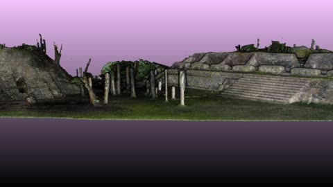Xunantunich Mayan Archaeology Site - 3d Lidar Scans (2023)