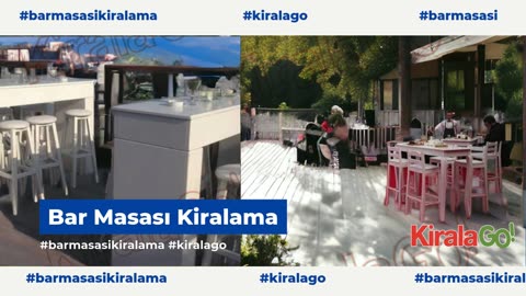 kiralik bar masasi