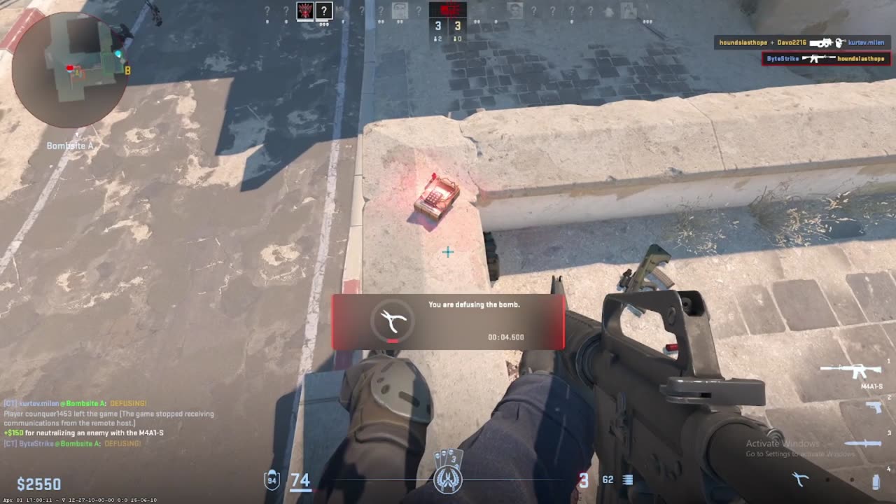 Counter Strike 2 Matchmaking Casual Dust 2 GamePlay (No Commentary)