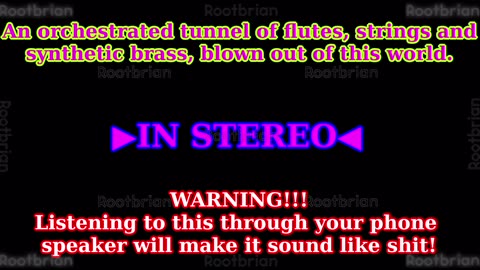 An orchestrated tunnel of flutes, strings and synthetic brass blown out of this world (Soundrack)