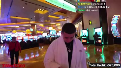 Lacy just realized he blew $100K+ in Vegas in under 24 hours 😭💀