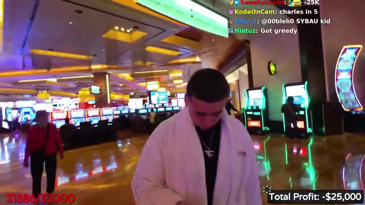 Lacy just realized he blew $100K+ in Vegas in under 24 hours 😭💀