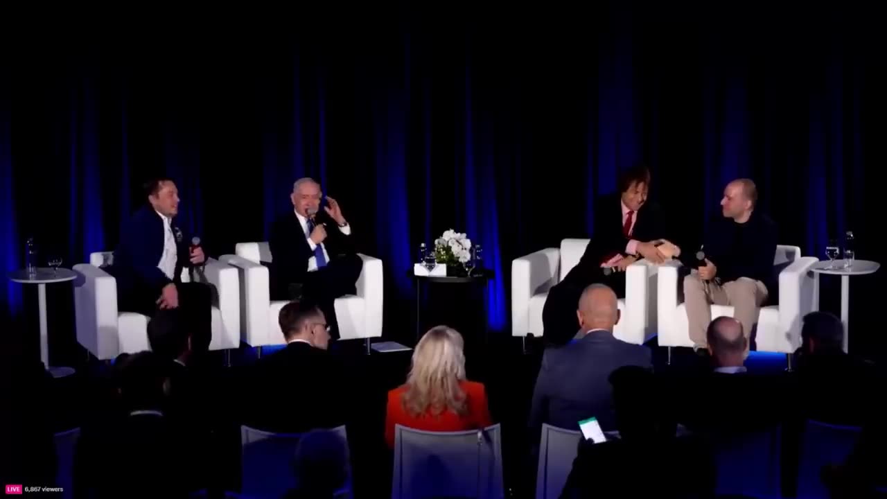 AI SAFETY PANEL | Elon Musk, Max Tegmark, Greg Brockman, Benjamin Netanyahu 2023