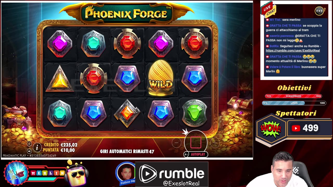 MERLIN in LIVE ore 21:00