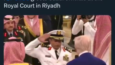 Why are foreign military saluting President Trump? This is not common. So what instances would this be ok?
