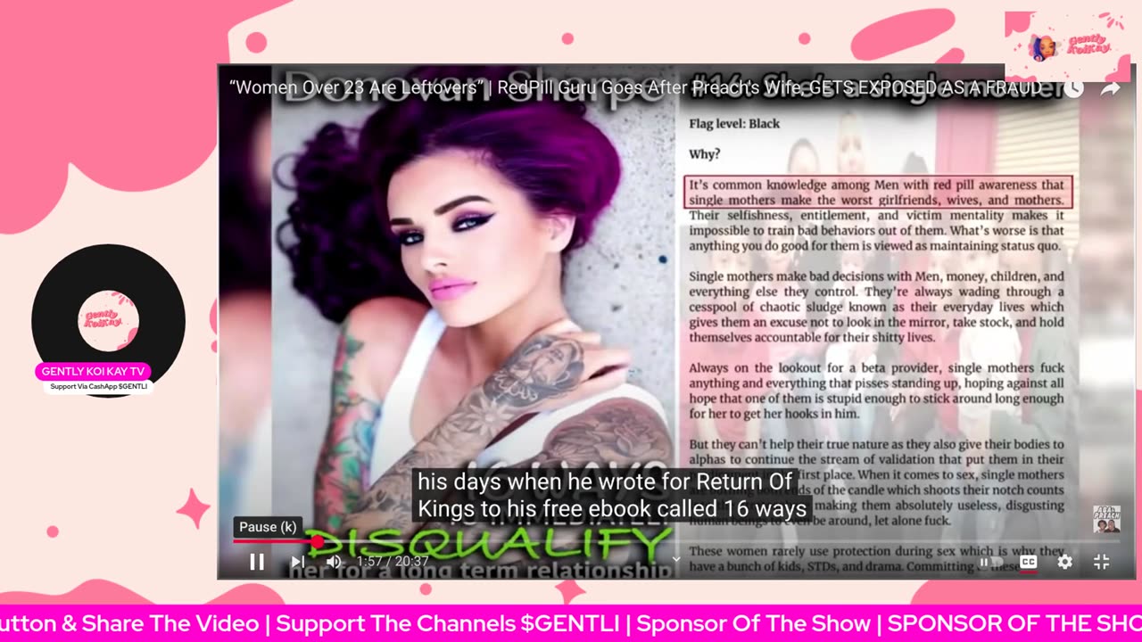 DONOVAN SHARPE EXPOSED HYPOCRITES | MARRIES 45 YEAR OLD WOMAN DESPITE HIS OWN ADVICE EP 1