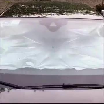 STOP Car Sun Damage! (SunGuard™ Heat Blocker Umbrella - Easy Install!)
