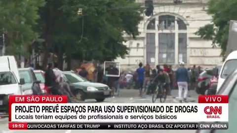 CNN: O deputado estadual Suplicy (PT) protocolou, na Assembleia Legislativa de São Paulo, um projeto de lei que autoriza a criação de espaços seguros para usuários de drogas.