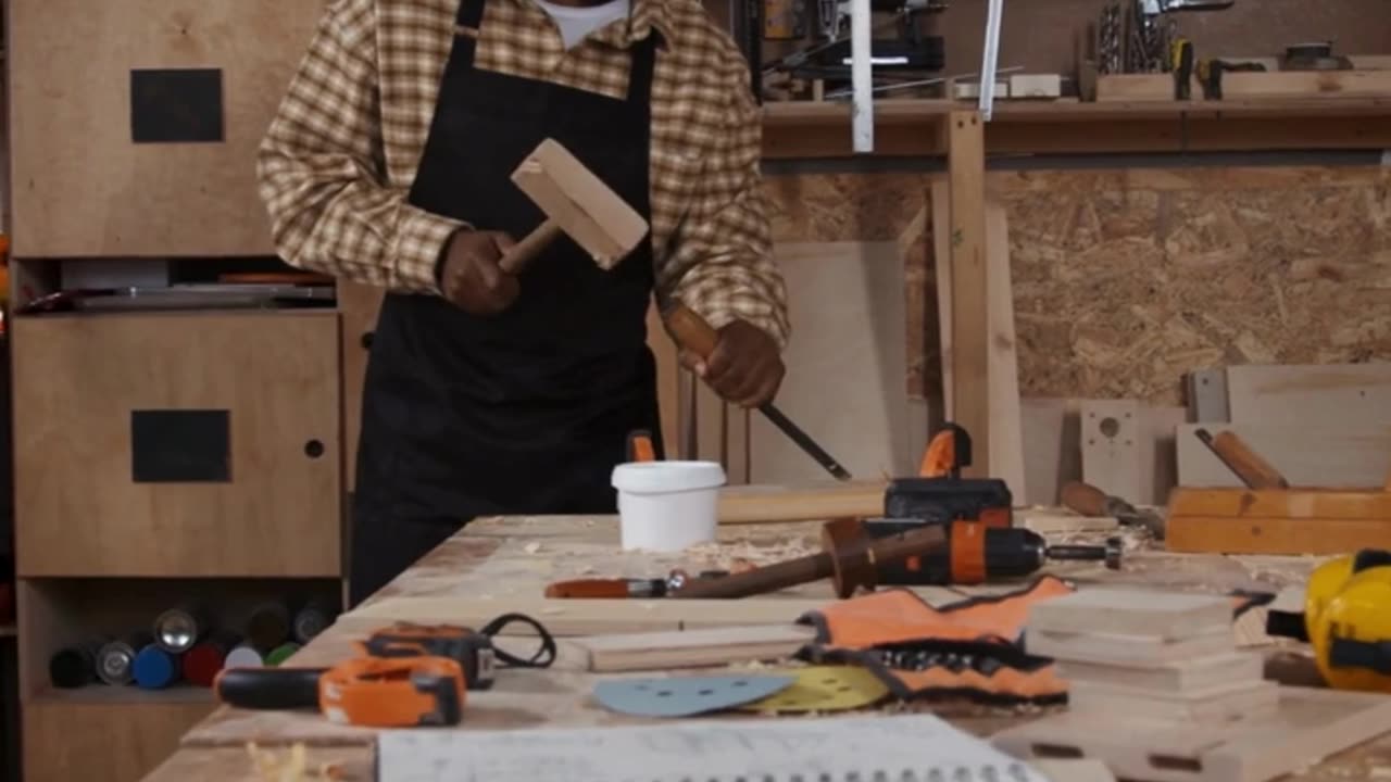Woodworking Person