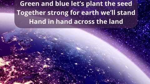 Planet’s Song 🌍🎶 A melody from the Earth to your ears.