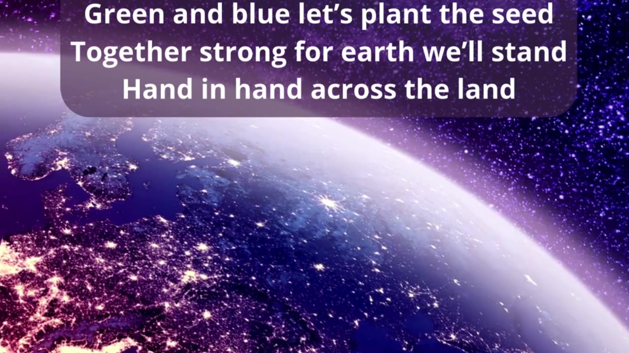 Planet’s Song 🌍🎶 A melody from the Earth to your ears.