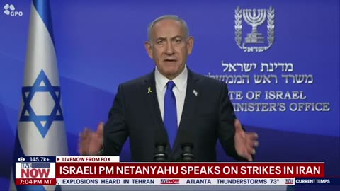 WATCH: Israeli PM Netanyahu Speaks Out After Strikes in Iran