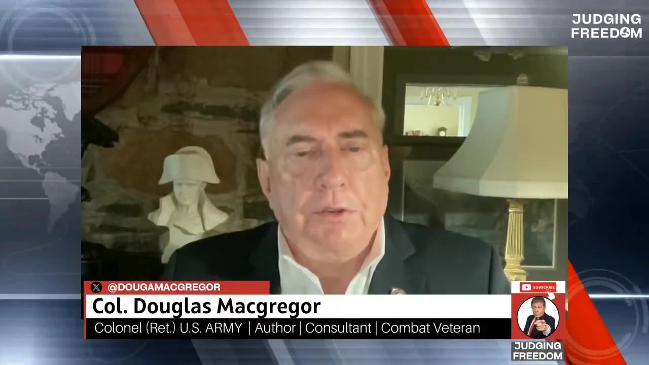 Col. Douglas Macgregor on Zionism, Judiasm, & Judeo-Christians.