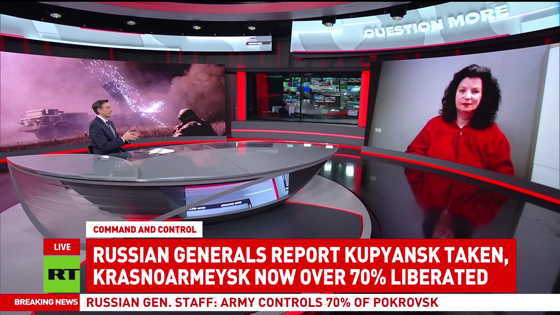 Cannot now deny anymore that Russia is winning — Sonja van den Ende