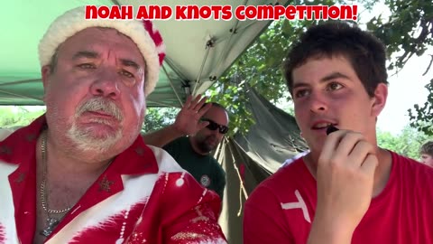 From Friday's Cemetery Cinema's show V iking Camp '25 Noah the Knotmaster