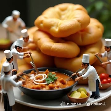 Chole Bhature – Spicy Chickpeas with Fluffy Fried Bread