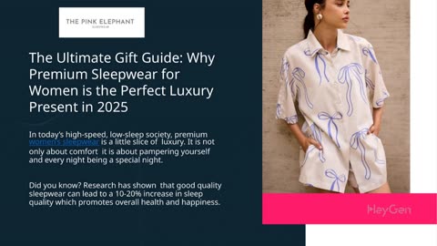 The Ultimate Gift Guide: Why Premium Sleepwear for Women is the Perfect Luxury Present in 2025