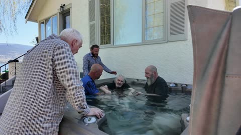 Larry Baptism April 18, 2025