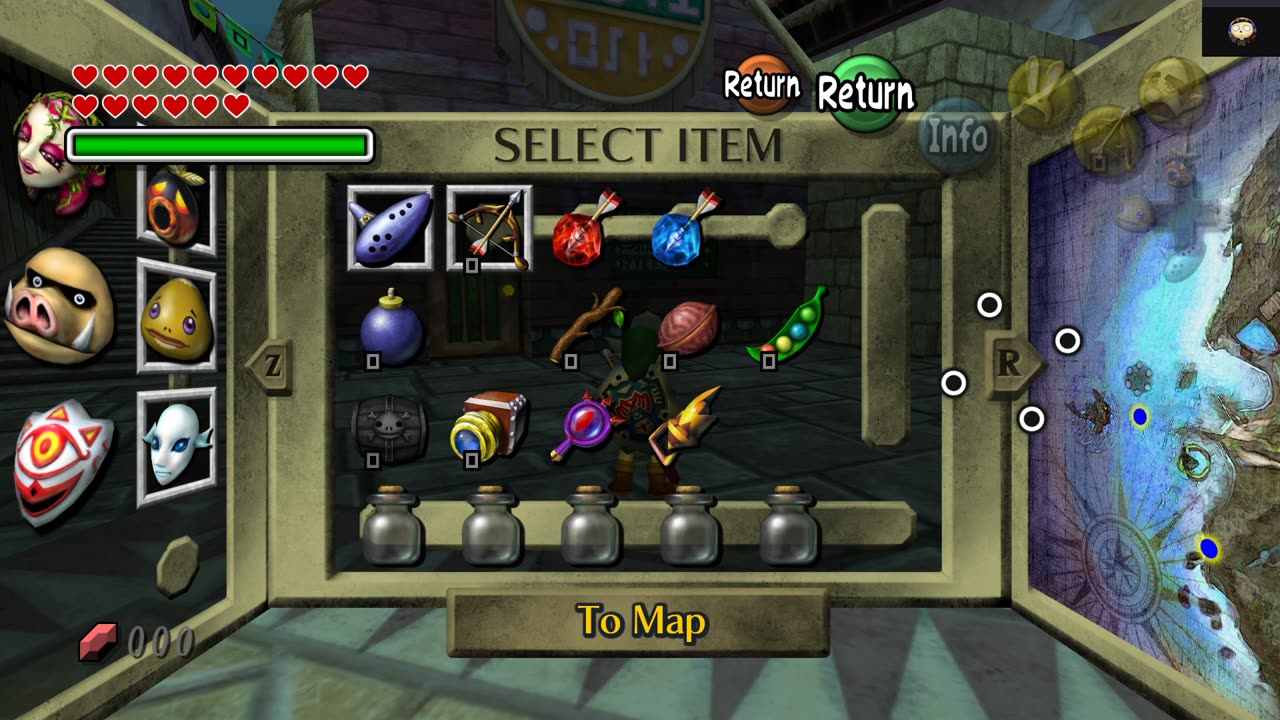 Legend of Zelda Majora's Mask - Four Link Band