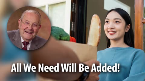 ALL WE NEED WILL BE ADDED! – Matthew 6:33 Devotional by Pastor Cecil A. Thompson