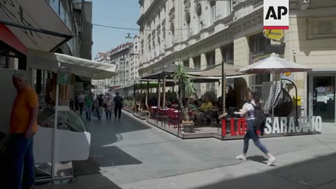 Balkan countries swelter in heat wave
