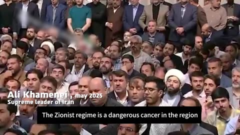 Attached is footage of senior IRGC officials calling for the destruction of the State of Israel: