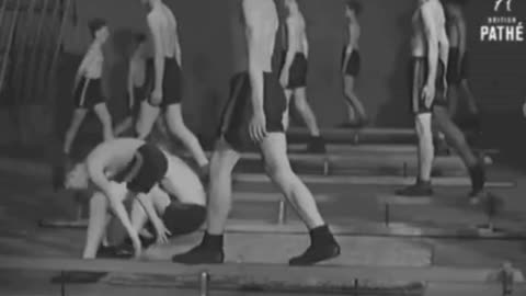 🏃‍♂️ High School PE in 1936 🕰️ | Discipline in Motion
