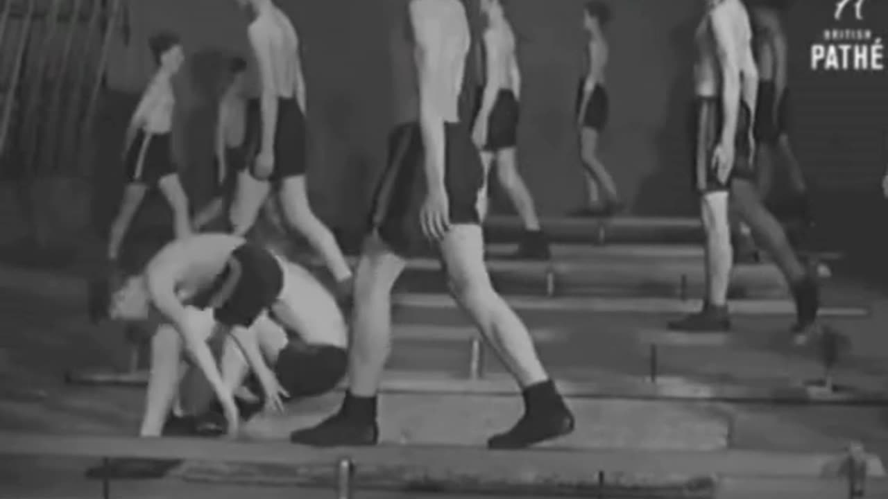 🏃‍♂️ High School PE in 1936 🕰️ | Discipline in Motion