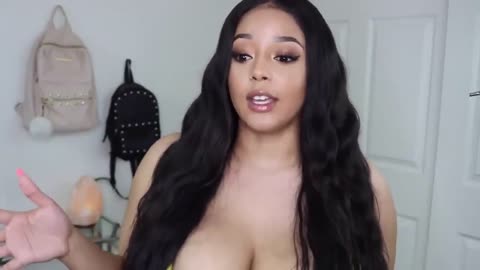 Test bikini girls cute back
