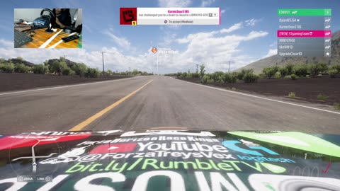 STREET RACING WITH @ForzaTreysVex - steering wheel gameplay