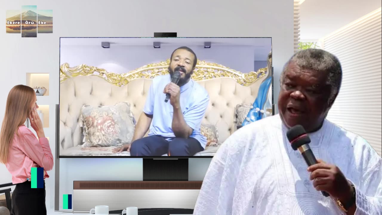 Brother Ebuka Obi Honours Rev. Dr. Uma Ukpai at Night of Open Heaven A Tribute of Deep Respect