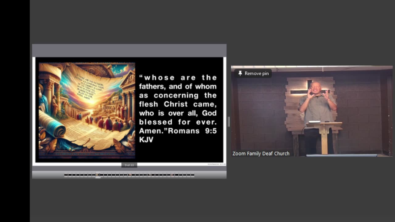 “Has God Rejected Israel” Romans 9:1-18