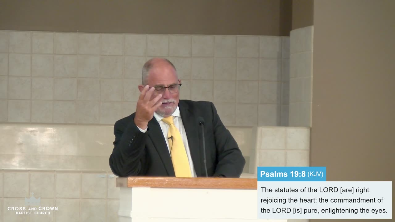 Pastor Davis - Afternoon Service - 8.31.25