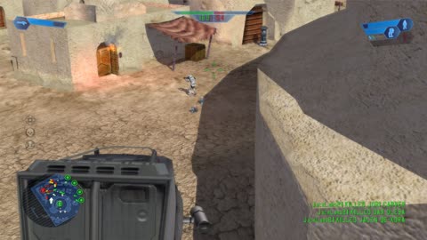 SWBF 2004: Instant Action Tatooine - Mos Eisley Empire Gameplay