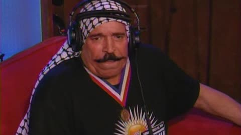 Iron Sheik Throws Bottle At Will - 2008