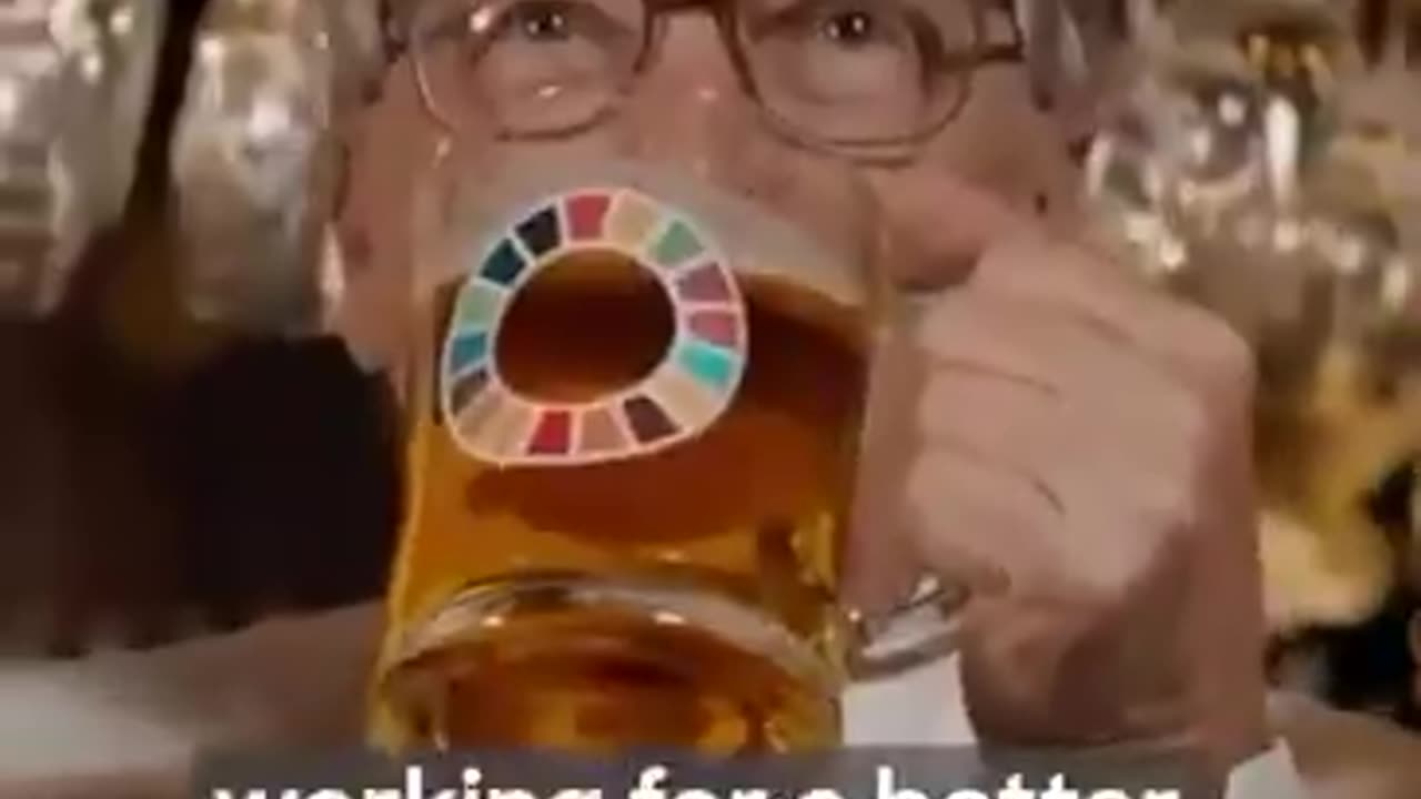 New cringe propaganda from bill gates... Looks like this time he's turning beer into kool aid