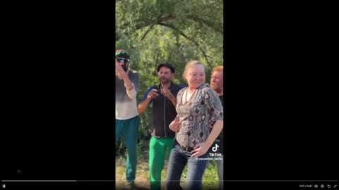Oh Look - Fake Greta Thunberg tries her luck at dancing and being cool...