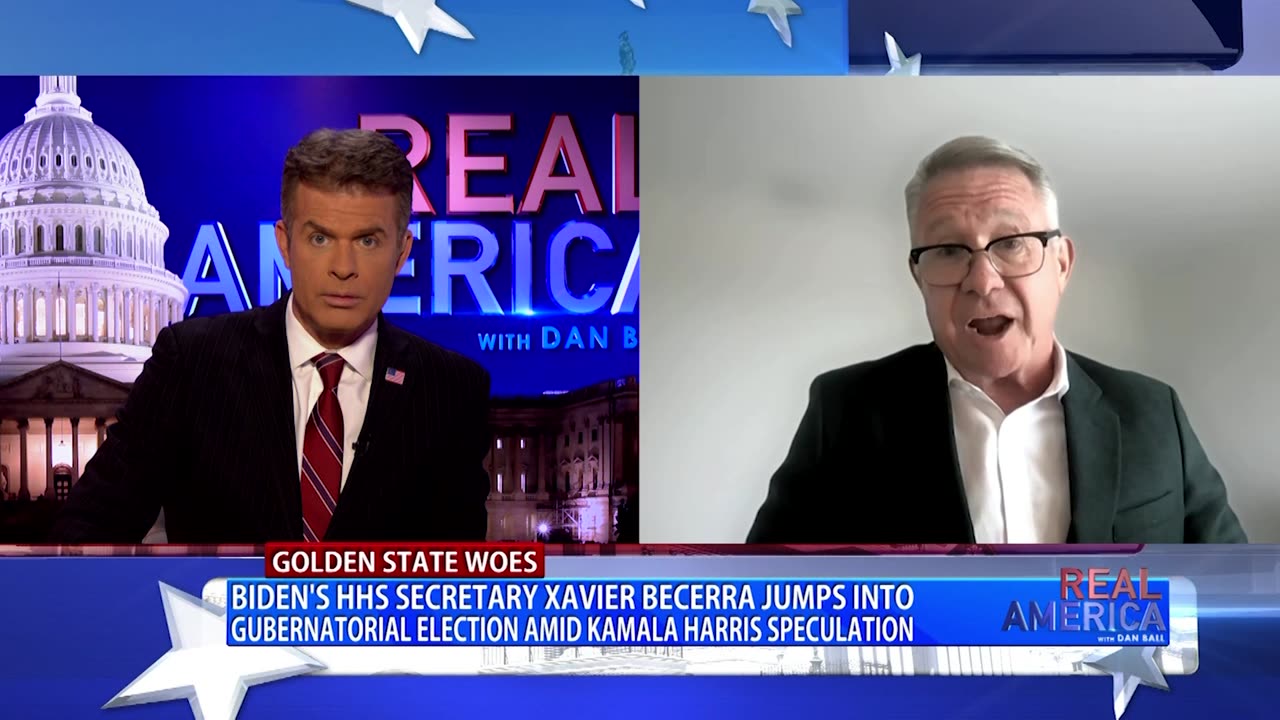 REAL AMERICA -- Dan Ball W/ Bill Wills, CA City Speeding Tickets Based On Income?, 4/2/25