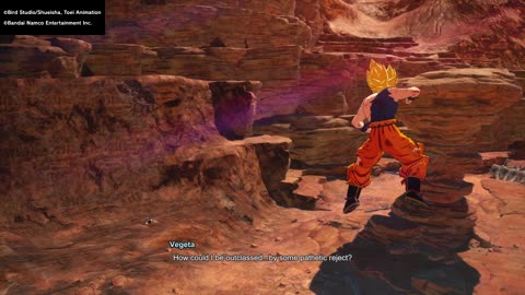 Dragon ball sparking zero PS5 Goku goes super Saiyan in the Saiyan saga