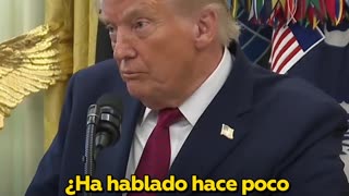 Trump dice que habló recientemente con Putin