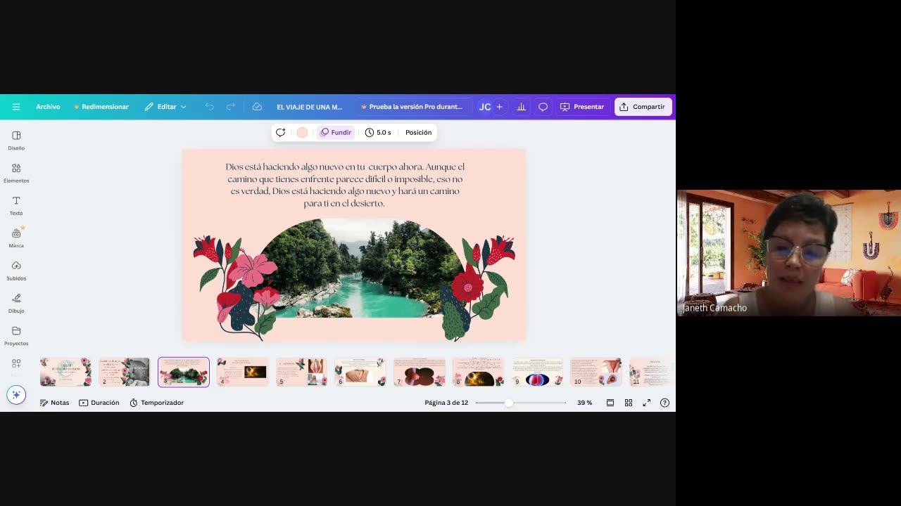 PRIMER TALLER EL VIAJE DE UNA MADRE