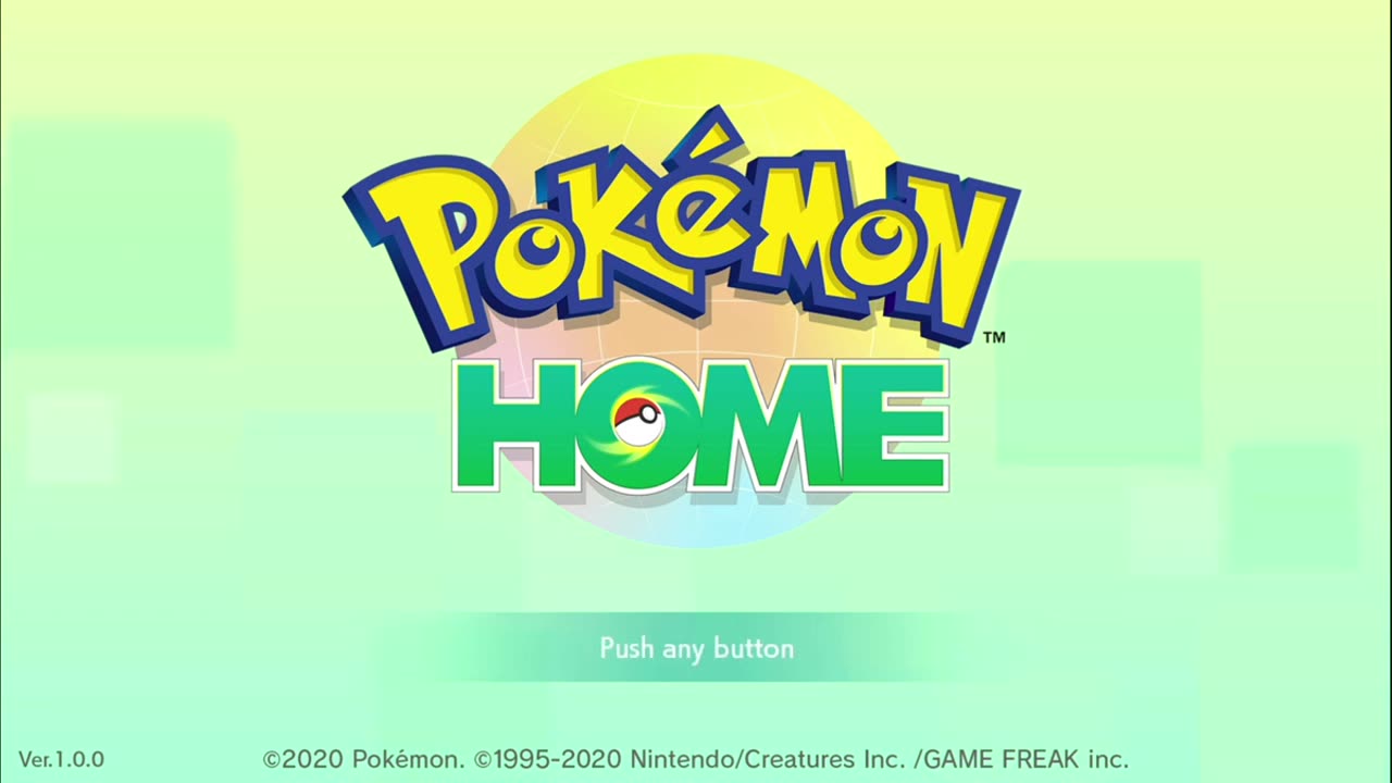 Pokemon Home Menu OST