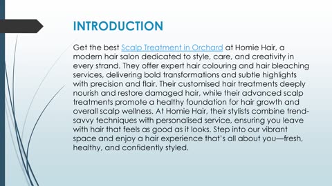 Get the best Scalp Treatment in Orchard